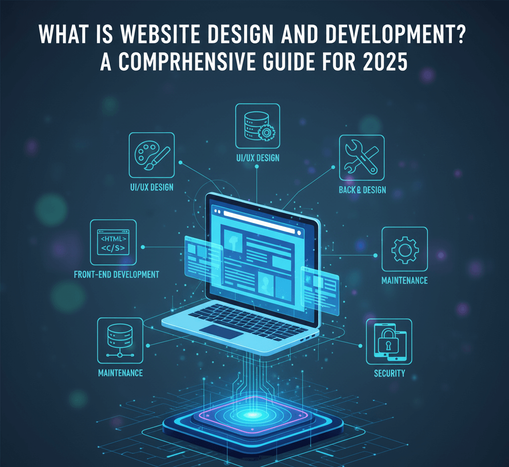 Learn the essentials of website design and development in 2025. Boost user experience, functionality, and online credibility.