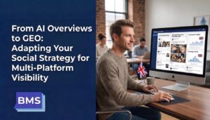 Discover how businesses can evolve their social strategy to thrive with AI Overviews, AEO, and Generative Engine Optimisation (GEO)