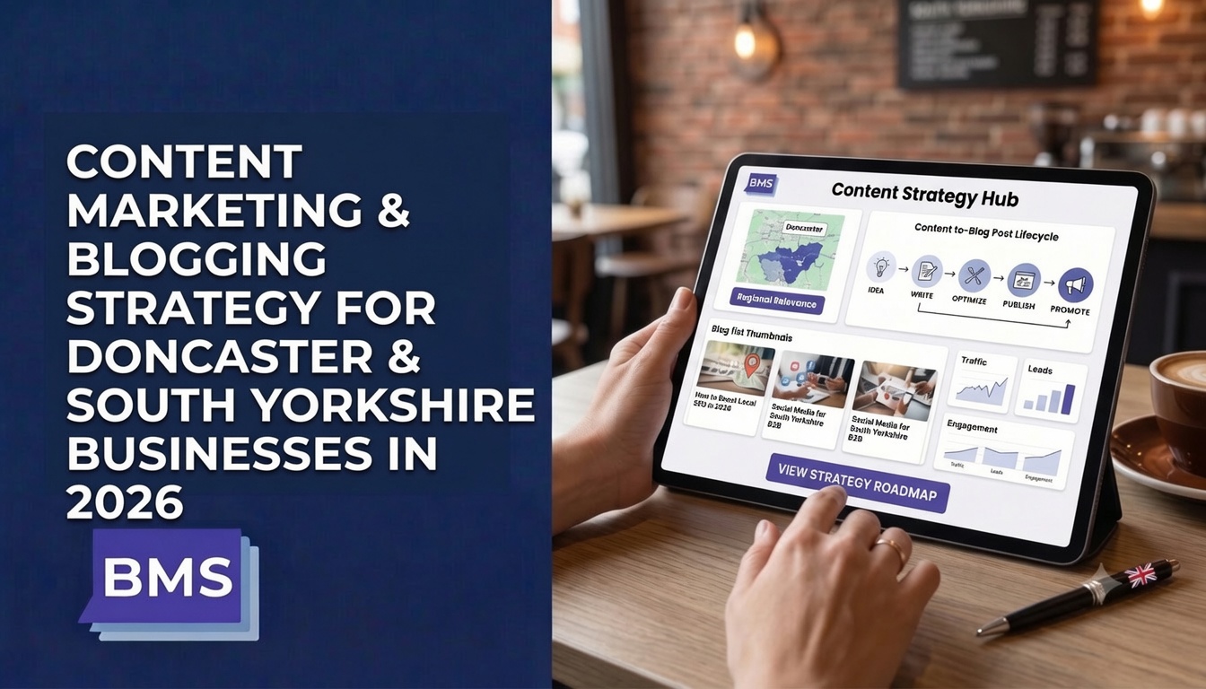 Discover a practical content marketing and blogging strategy for Doncaster and South Yorkshire businesses to improve SEO, AI visibility and generate more leads in 2026.